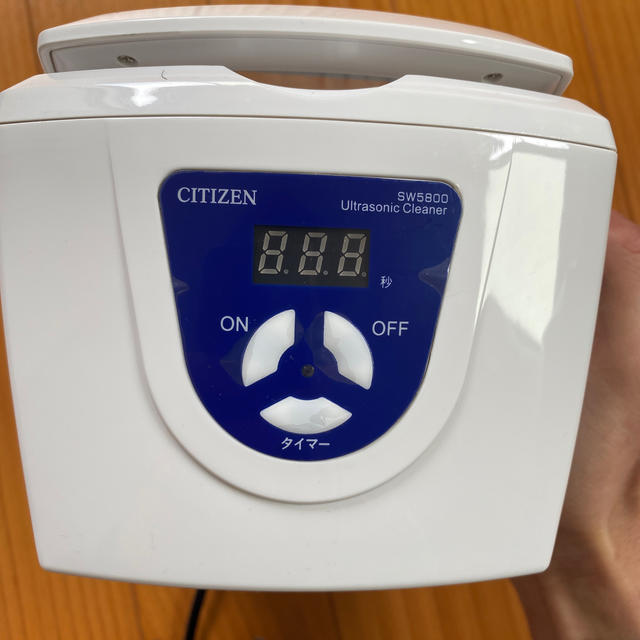 CITIZEN(シチズン)のCITIZEN 高音波洗浄機　家庭用 スマホ/家電/カメラの生活家電(その他)の商品写真