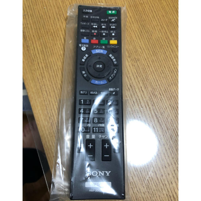 SONY(ソニー)のSONY テレビリモコン RM-JD029 スマホ/家電/カメラのテレビ/映像機器(テレビ)の商品写真