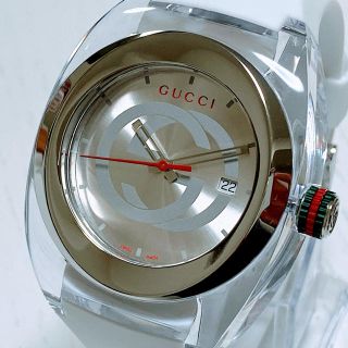 グッチ(Gucci)の◆即購入OK◆新品◆GUCCI SYNC XXL◆クォーツ 白メンズ腕時計(腕時計(アナログ))