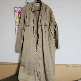 アパルトモンREMI RELIEF MAXI シャツワンピース