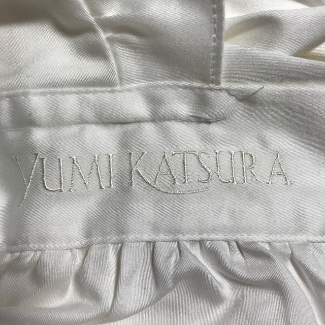 YUMI KATSURA(ユミカツラ)のYuma様専用　白エプロン　桂由美 レディースのレディース その他(その他)の商品写真