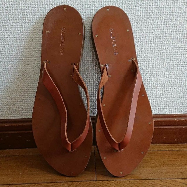 TOMORROWLAND(トゥモローランド)のギャルリーヴィー レザーサンダル レディースの靴/シューズ(サンダル)の商品写真