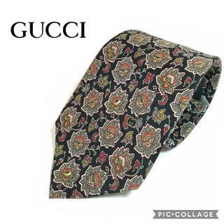 グッチ(Gucci)の【美品】グッチ イタリア製 ネクタイ GGロゴ 436(ネクタイ)