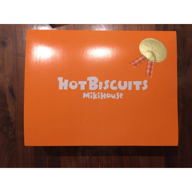 HOT BISCUITS(ホットビスケッツ)のlversonさん専用バスポンチョ　　ミキハウス キッズ/ベビー/マタニティのベビー服(~85cm)(バスローブ)の商品写真