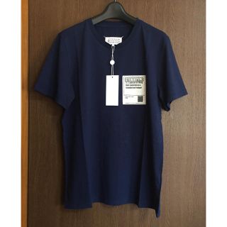 マルタンマルジェラ(Maison Martin Margiela)の濃紺48新品 メゾンマルジェラ ステレオタイプ Tシャツ ダークネイビー メンズ(Tシャツ/カットソー(半袖/袖なし))