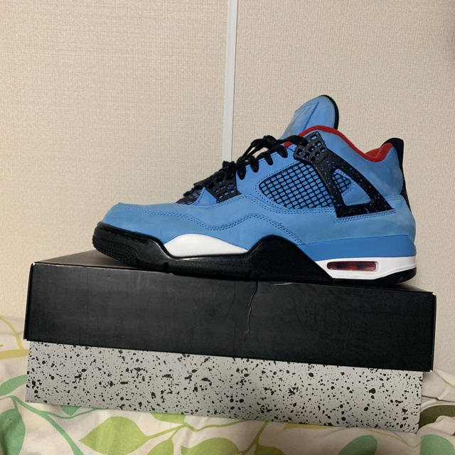 28.5 NIKE AIR JORDAN 4 TRAVIS SCOTTスニーカー