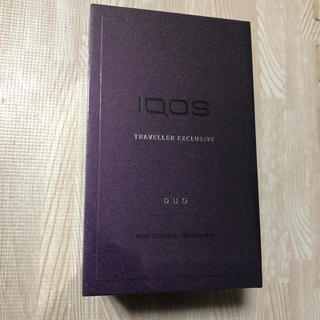 アイコス(IQOS)のIQOS 3 DUO 免税店 限定色 イリディセントパープル 紫(タバコグッズ)