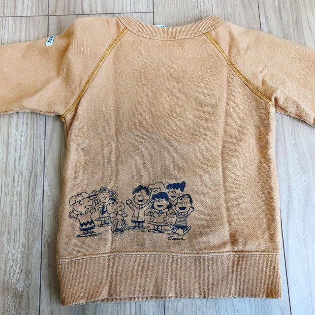 BREEZE(ブリーズ)のBREEZE ピーナッツ スヌーピー トレーナー 90 キッズ/ベビー/マタニティのキッズ服男の子用(90cm~)(Tシャツ/カットソー)の商品写真