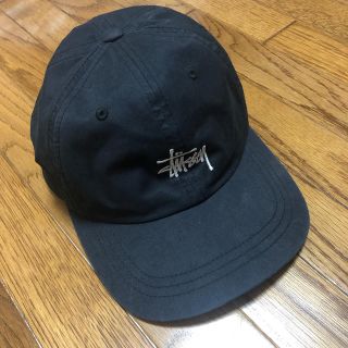 ステューシー(STUSSY)のstussy ブラック　キャップ(キャップ)