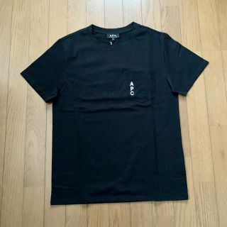 アーペーセー(A.P.C)の新品タグ付き　A.P.C. ロゴTシャツ　Sサイズ(Tシャツ/カットソー(半袖/袖なし))