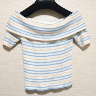 ティティアンドコー(titty&co)の＊titty&Co.＊ オフショルニット(シャツ/ブラウス(半袖/袖なし))