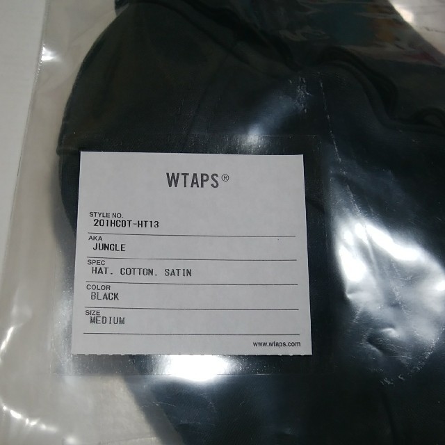 W)taps(ダブルタップス)の新品即完売 WTAPS 20SS JUNGLE HAT ブラックM ハット 本物 メンズの帽子(ハット)の商品写真