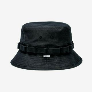 ダブルタップス(W)taps)の新品即完売 WTAPS 20SS JUNGLE HAT ブラックM ハット 本物(ハット)