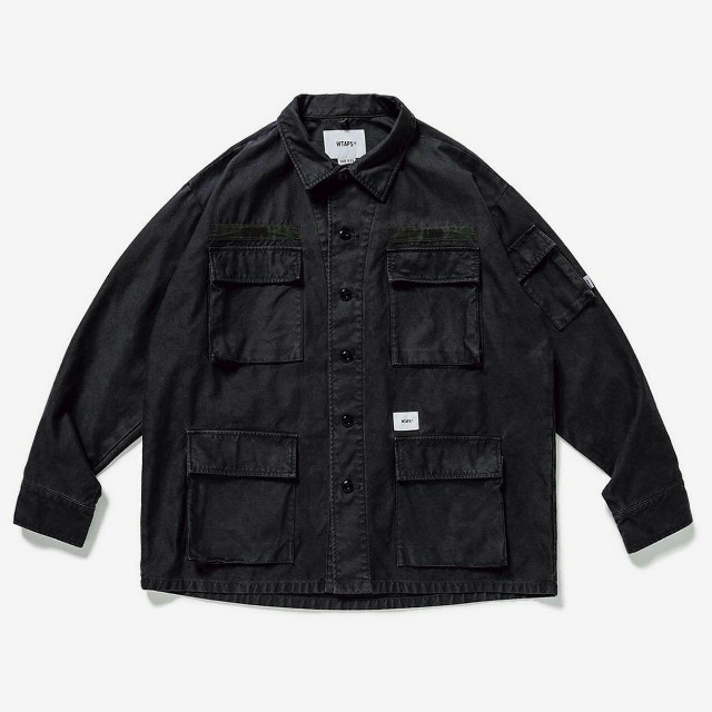 新品即完売 WTAPS 20SS JUNGLE LS 01 ブラックL シャツ