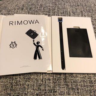 リモワ(RIMOWA)の【新品未使用】リモワ　RIMOWA ステッカー　タグ(トラベルバッグ/スーツケース)