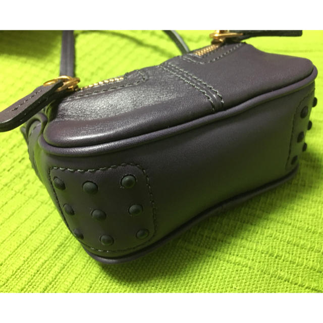 TOD'S(トッズ)の値下げ!TOD’S  【レア】本革バッグ  ミニ　マイクロ バッグ レディースのバッグ(その他)の商品写真