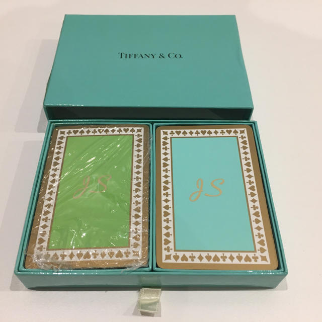 Tiffany & Co.(ティファニー)のTiffany&Co のトランプ　※値下げ エンタメ/ホビーのテーブルゲーム/ホビー(トランプ/UNO)の商品写真