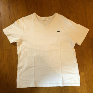 ラコステ(LACOSTE)の白色tシャツ　三点セット(Tシャツ(半袖/袖なし))