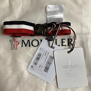 モンクレール(MONCLER)のMONCLER 19AW COLLARE 犬用首輪 トリコロール国内正規品 (犬)