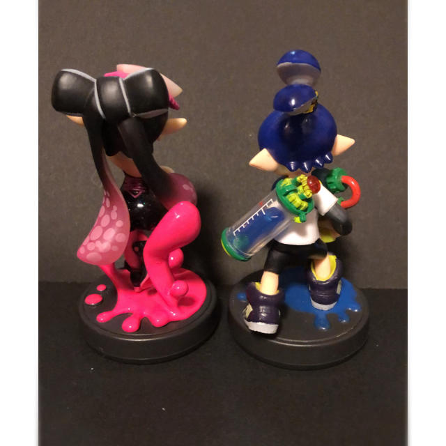 任天堂(ニンテンドウ)のスプラトゥーン　amiibo  アオリ&ボーイ　　☆お値下げ可 エンタメ/ホビーのフィギュア(ゲームキャラクター)の商品写真