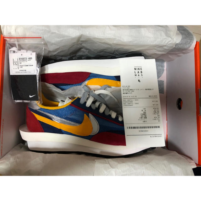 NIKE(ナイキ)のNike LVD Waffle sacai blue multi 27.5cm メンズの靴/シューズ(スニーカー)の商品写真