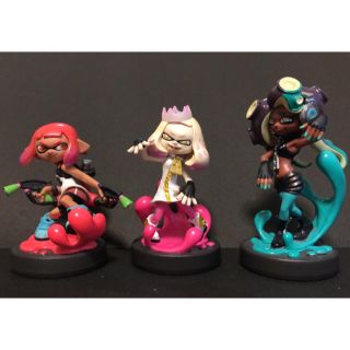 ニンテンドースイッチ(Nintendo Switch)のスプラトゥーン　amiibo セット　　ヒメ・イイダ・ガール(ゲームキャラクター)