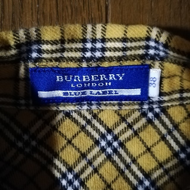 BURBERRY BLUE LABEL(バーバリーブルーレーベル)のバーバリーブルーレーベル　ネルシャツ　BURBERRY レディースのトップス(シャツ/ブラウス(長袖/七分))の商品写真