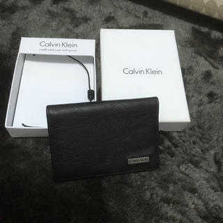 カルバンクライン(Calvin Klein)の新品カルバンクライン　カードケース(名刺入れ/定期入れ)