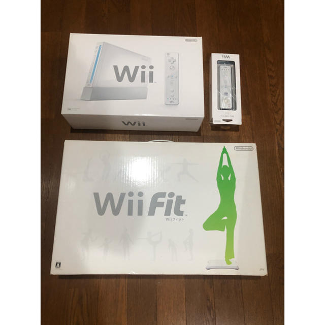 wii 、wiifit、ソフト2種、リモコン
