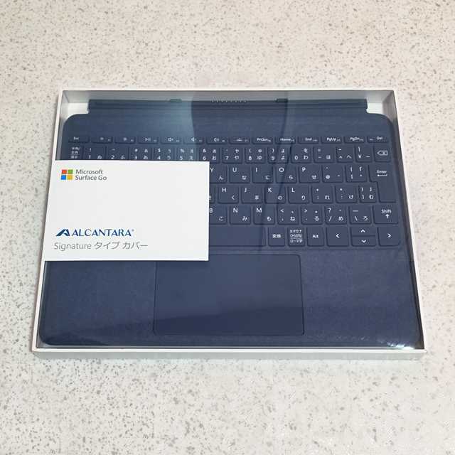 マイクロソフト純正 Surface Go タイプカバー【コバルトブルー】