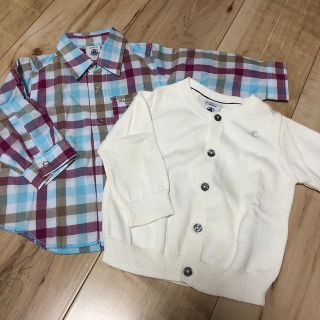 プチバトー(PETIT BATEAU)の6M☆プチバトーセット(シャツ/カットソー)