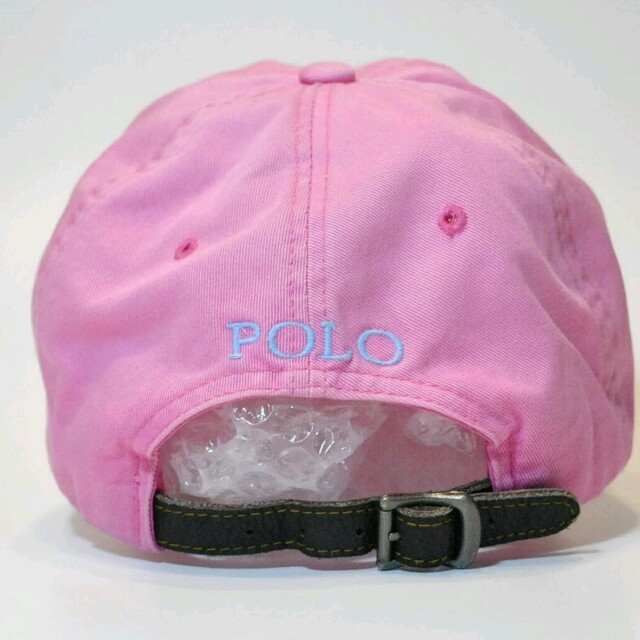 POLO RALPH LAUREN(ポロラルフローレン)の329 ラルフローレンキャップ ピンク レディースの帽子(キャップ)の商品写真
