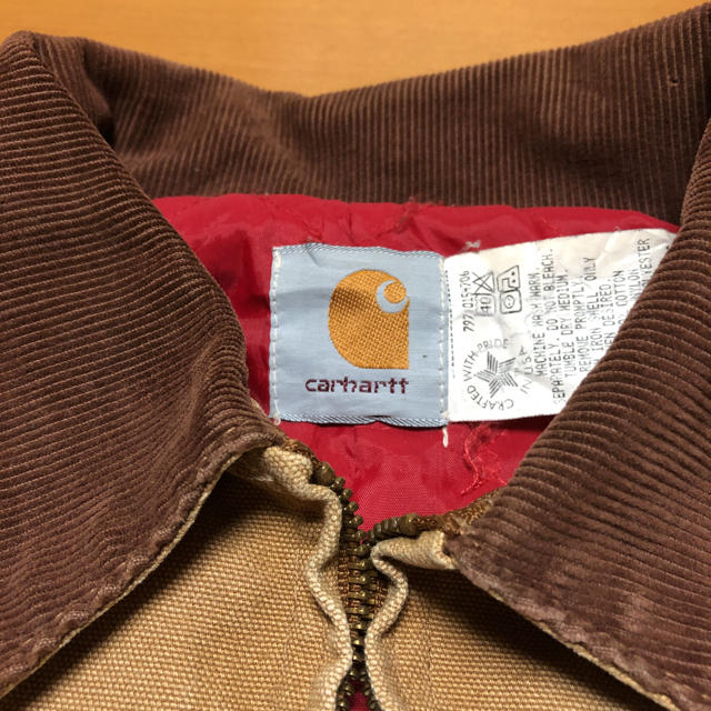 carhartt(カーハート)のカーハート　carhartt ブルゾン　フルジップ　ワンポイントロゴ メンズのジャケット/アウター(ブルゾン)の商品写真