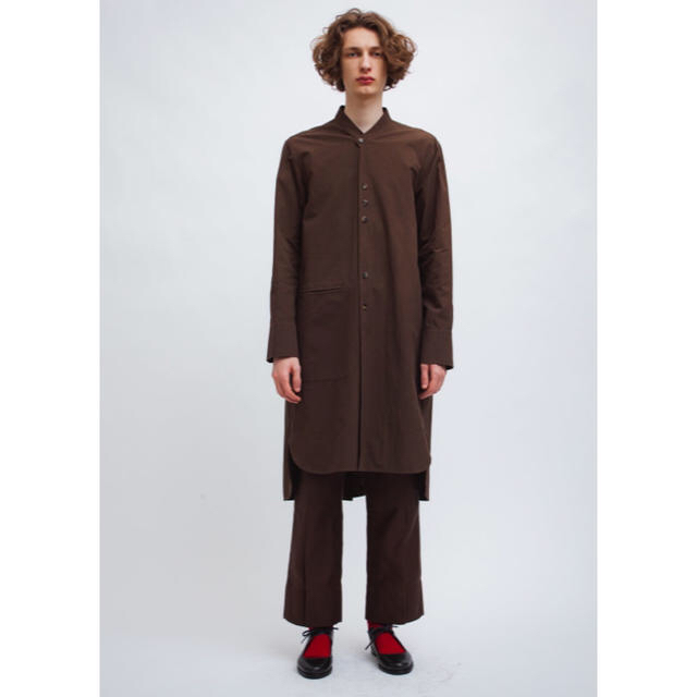 Omar Afridi - Omar Shirt (Brown) Mサイズ メンズのトップス(シャツ)の商品写真