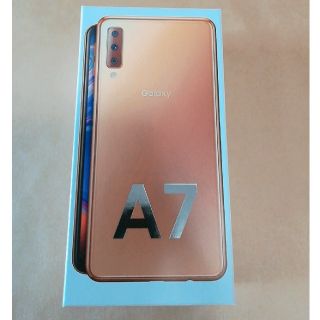 ギャラクシー(Galaxy)のGalaxy A7 ゴールド 64 GB SIMフリー(スマートフォン本体)