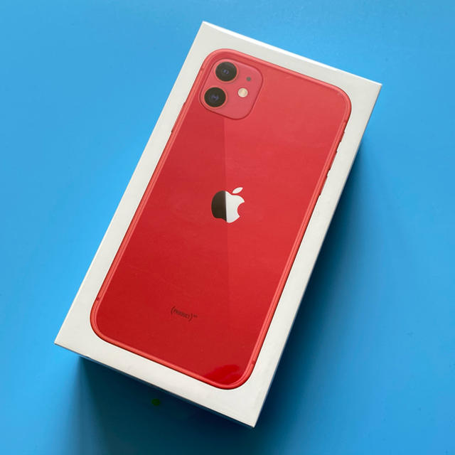 新品未開封 iPhone11 64GB 赤 SIMフリー SIMロック解除済 | フリマアプリ ラクマ