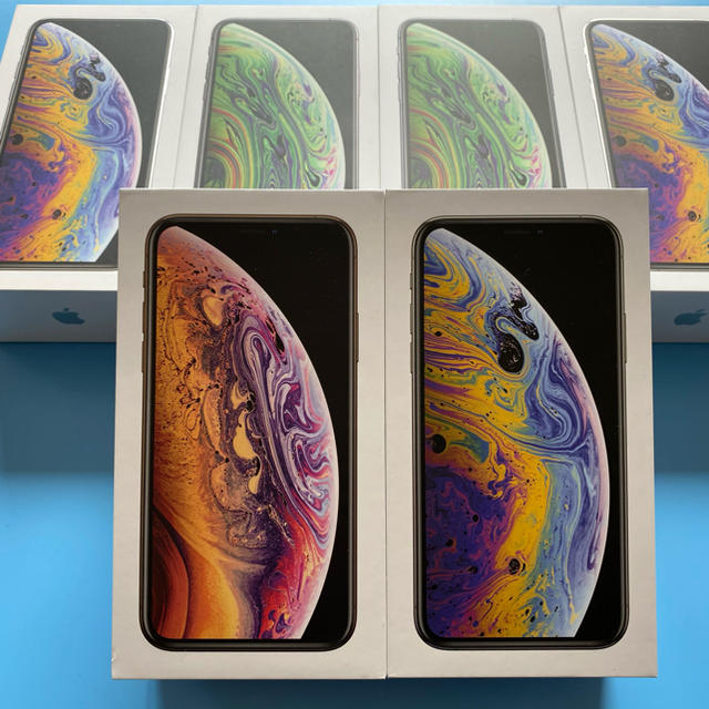 新品 iphone xs 64GB SIMフリー 6台セット  即日発送