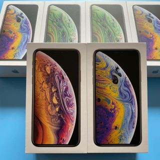 アイフォーン(iPhone)の新品 iphone xs 64GB SIMフリー 6台セット  即日発送(スマートフォン本体)