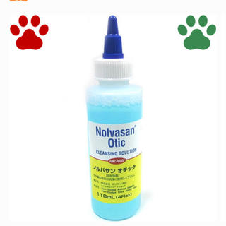花様専用　ノルバサン　オチック　118ml　犬猫用　耳洗浄剤　イヤークリーナー(犬)