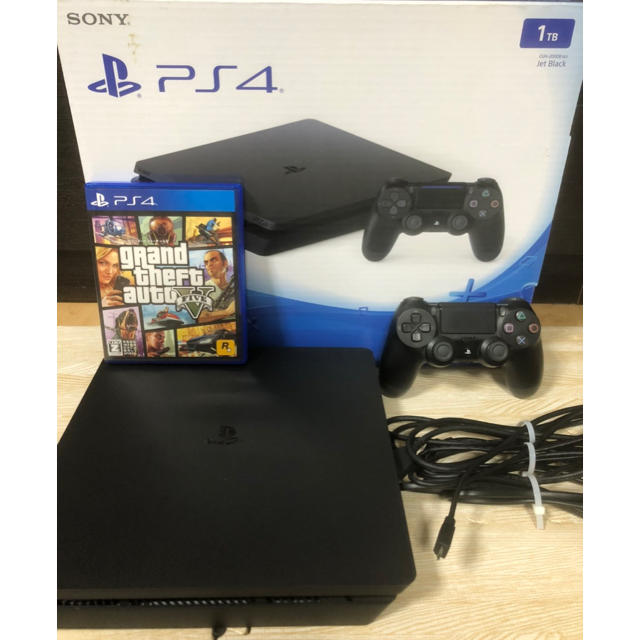 PlayStation4(プレイステーション4)のBS4   1TB     &    カセット エンタメ/ホビーのゲームソフト/ゲーム機本体(家庭用ゲーム機本体)の商品写真