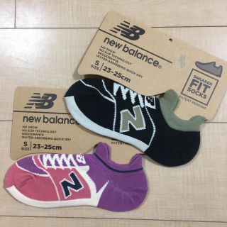 ニューバランス(New Balance)のnew balance レディース ソックス A ／ 靴下 2足セット(ソックス)