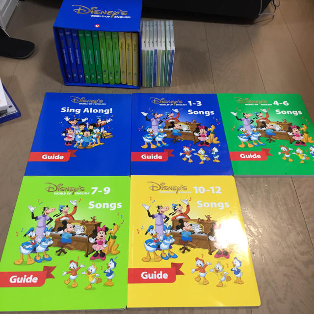 愛用 - Disney (値下)DWE 新子役 DVD(シングアロング セット