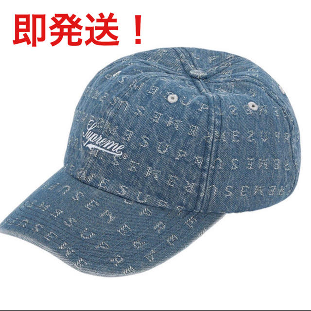 supreme Jacquard Logos Denim 6-Panel