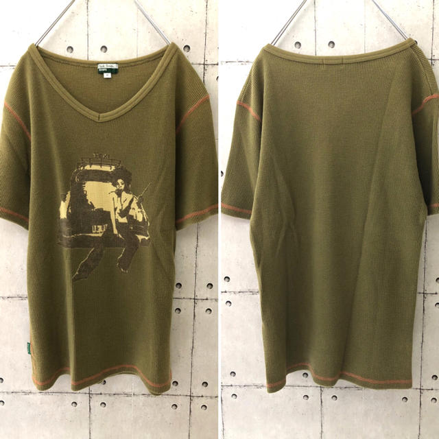 Paul Smith(ポールスミス)の【人気】ポールスミス　サーマル　Tシャツ　Vネック メンズのトップス(Tシャツ/カットソー(半袖/袖なし))の商品写真