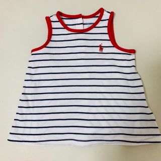 ポロラルフローレン(POLO RALPH LAUREN)の新品・未使用 ラルフローレン チュニック ワンピース 9M(70)(ワンピース)