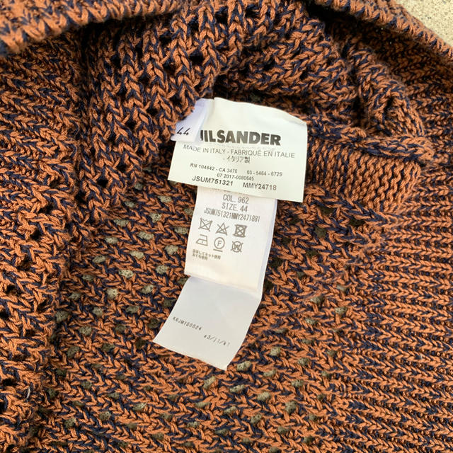 Jil Sander(ジルサンダー)のJIL SANDER knit vest ジルサンダー サマー ニットベスト メンズのトップス(ニット/セーター)の商品写真