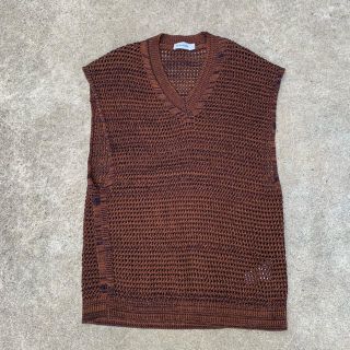 ジルサンダー(Jil Sander)のJIL SANDER knit vest ジルサンダー サマー ニットベスト(ニット/セーター)