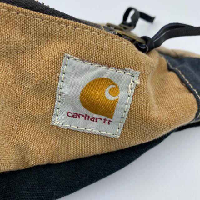 carhartt(カーハート)の※ラスト1点　カーハート　ウエストポーチ　ブラウン　茶色 カーハート　リメイク メンズのバッグ(ウエストポーチ)の商品写真