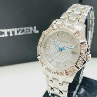 シチズン(CITIZEN)の◆ ◆海外限定【新品】ダイヤ24石★シチズン エコドライブ ソーラー(腕時計)