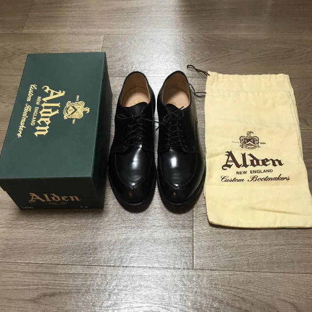 Alden(オールデン)の【未使用品】alden 54331 vチップ　コードバン メンズの靴/シューズ(ドレス/ビジネス)の商品写真